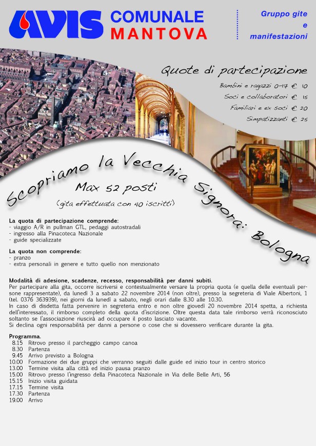 Flyer Bologna Retro