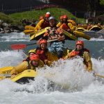 Rafting in Val di Sole sul fiume Noce