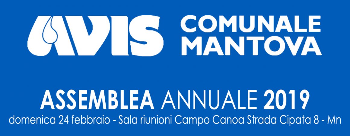 Assemblea annuale dei Soci 2019 –  domenica 24 febbraio